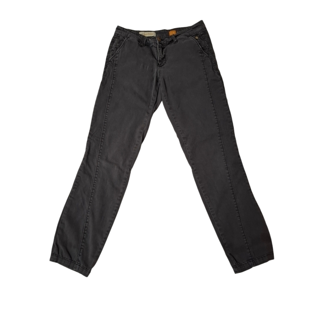Anthropologie Pilcro and The Letterpress Pants Woman 27 Hyphen Ankle Straight